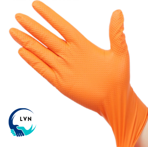 LUVAS DESCARTAVEIS NITRILO LARANJA LVN luvas descartaveis 2 e1719918756268